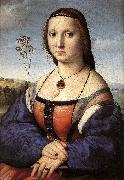 RAFFAELLO Sanzio Portrait of Maddalena Doni ft oil on canvas